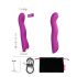 Love to Love Swap - opladelig pulserende G-punkt vibrator (lilla)