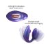Wonderlover - G-punkt & klitoris vibrator i metal lilla