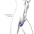 Wonderlover - G-punkt & klitoris vibrator i metal lilla