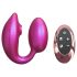 Wonderlover G-punkt & klitoris vibrator (metallisk pink)