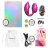 Wonderlover G-punkt & klitoris vibrator (metallisk pink)