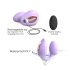 Love to Love Wonderlover - klitoris- og G-punkt-vibrator (lilla)