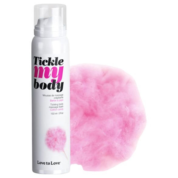 Kild min krop - massage skum - candyfloss (150 ml)