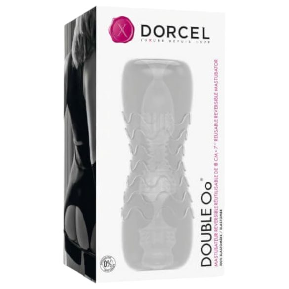 Dorcel Double Oo - mandigle glæde (gennemsigtig)