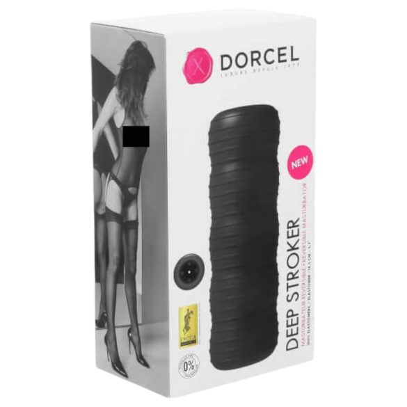 Dorcel Deep Stroker - sort herremasturbator