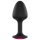Dorcel Geisha Plug Ruby XL - Analt plug med pink sten (sort)
