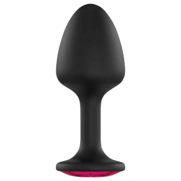 Dorcel Geisha Plug Ruby XL - Analt plug med pink sten (sort)