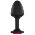 Dorcel Geisha Plug Ruby XL - Analt plug med pink sten (sort)