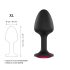 Dorcel Geisha Plug Ruby XL - Analt plug med pink sten (sort)