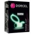 Dorcel - Selvlysende vibrerende penisring (hvid)