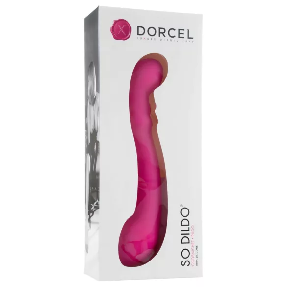 Dorcel - dildo - fleksibel silikone - pink