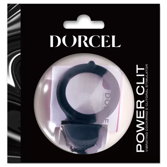Dorcel Power Clit - vibrerende penisring (sort)