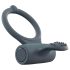 Dorcel Power Clit Plus - genopladelig vibrerende penisring (sort)