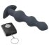 Dorcel Deep Secret M - genopladelig, trådløs anal vibrator (sort)