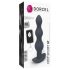 Dorcel Deep Secret M - genopladelig, trådløs anal vibrator (sort)