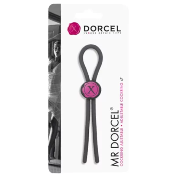 Dorcel Mr. Dorcel - justerbar penisring - silikone - grå