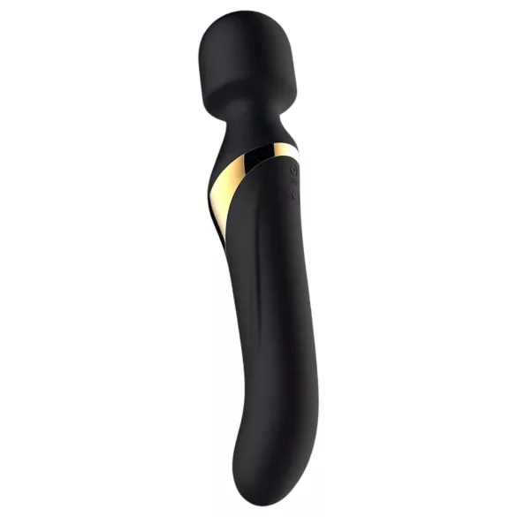 Dorcel - 2i1 vibrator og wand massager - sort