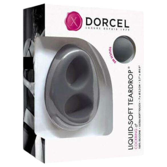 Dorcel Flydende-blød Tårering - penisring (grå)