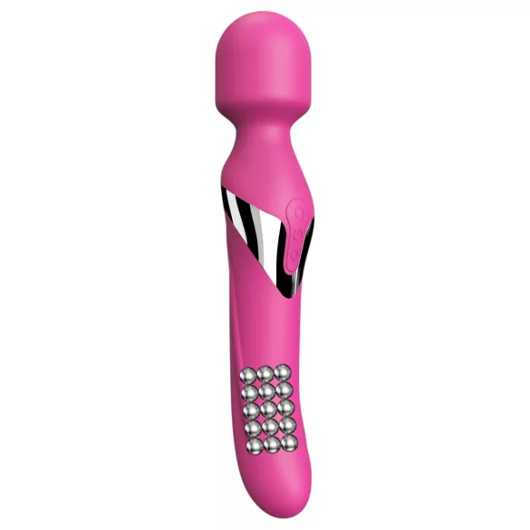 Dorcel Dual Orgasms - genopladelig 2-i-1 massagevibrator (pink)