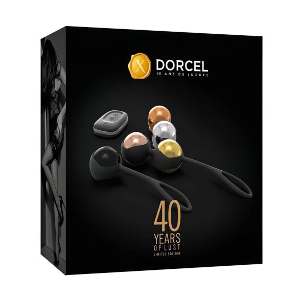 Dorcel Training Balls - trådløst, justerbart geisha-kuglesæt