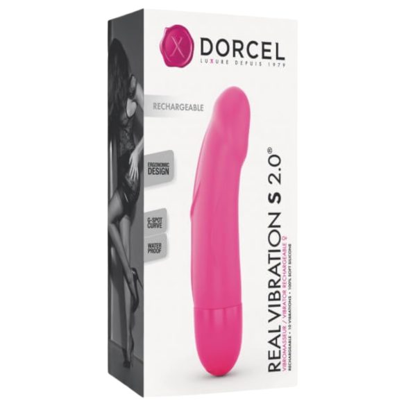 Dorcel Real Vibe S 2.0 - genopladelig vibrator (pink)