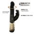 Dorcel Baby Rabbit 2.0 - klitorisvibrator i sort/guld