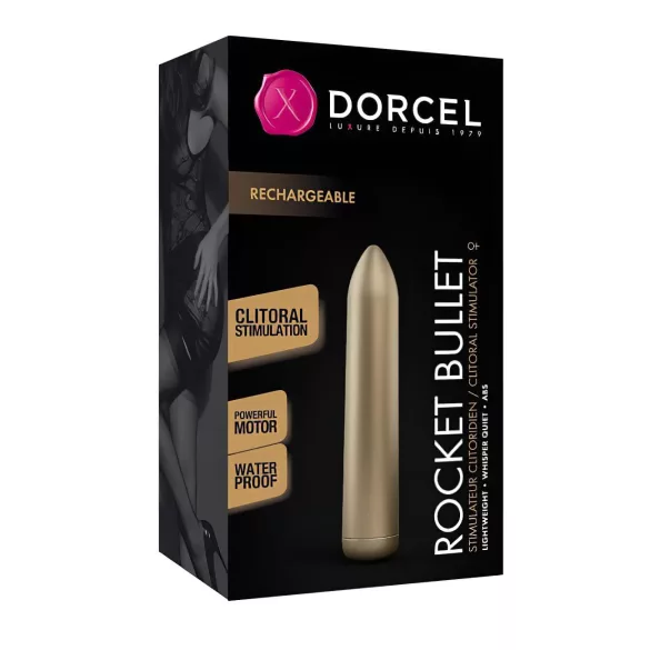 Dorcel - bullet vibrator - genopladelig - guld