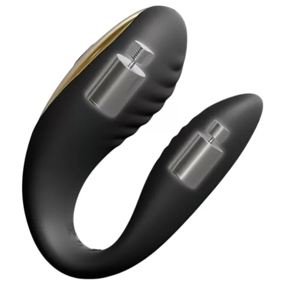 Dorcel - parvibrator med fjernbetjening - genopladelig - sort