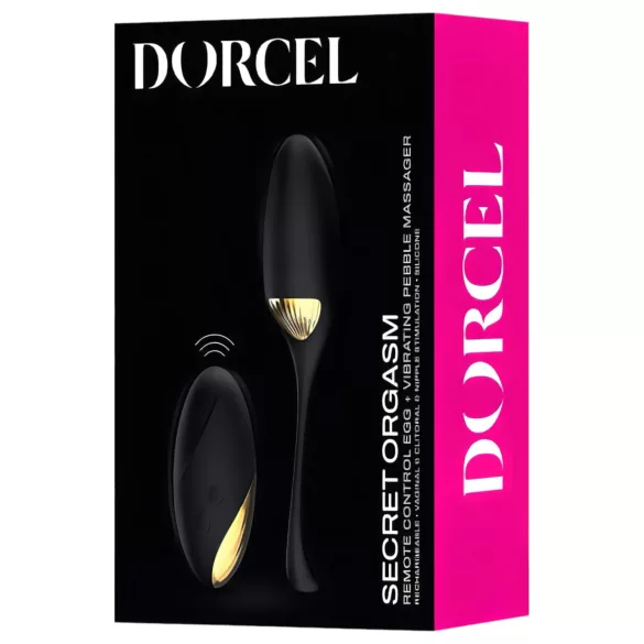 Dorcel Secret Orgasm - vibrerende æg (sort)
