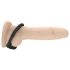 Dorcel Stronger Ring - Sort penisring med metalindsats