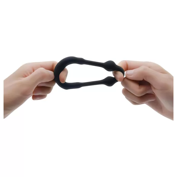 Dorcel Stronger Ring - penisring med metalindsats - sort