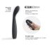 G-punkt vibrator, genopladelig (sort)