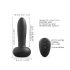 Dorcel Deep Thrust - kraftfuld vibrator (sort)
