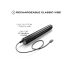Dorcel Black Muse 2.0 - Genopladelig stangvibrator (sort)