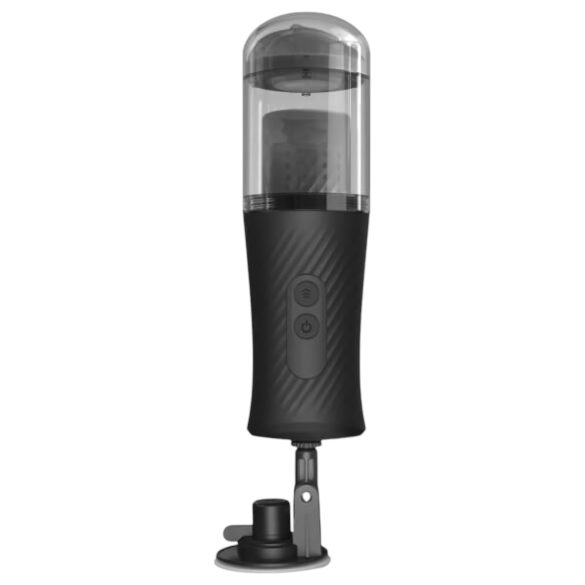 Dorcel Thrust Blow - genopladelig, støtende masturbator (sort)