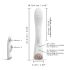 Dorcel Flexi Kanin - Varmende klitorisvibrator (hvid)