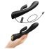 Dorcel Flexi Rabbit - opvarmelig klitorisstimulator (sort)