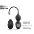 Dorcel Love Balls - magnetiske geisha kugler (sort)