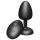 Dorcel - Fjernbetjent anal vibrator med kugler - Sort