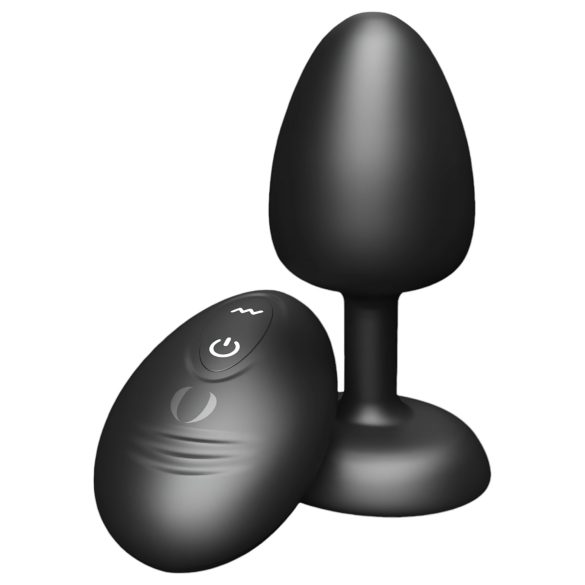 Dorcel - Fjernbetjent anal vibrator med kugler - Sort