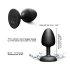 Dorcel - Fjernbetjent anal vibrator med kugler - Sort