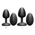 Dorcel - Fjernbetjent anal vibrator med kugler - Sort