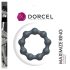 Dorcel Maximize - grå silikone penisring med perler
