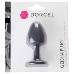 Dorcel Geisha Plug M - kugle anal plug (sort)