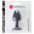 Dorcel Geisha Plug M - kugle anal plug (sort)