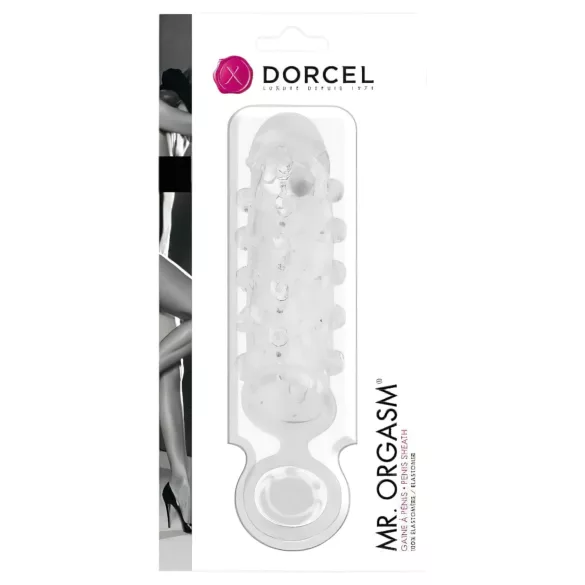 Dorcel Mr. Orgasm - kugleformet penishylster (gennemsigtig)