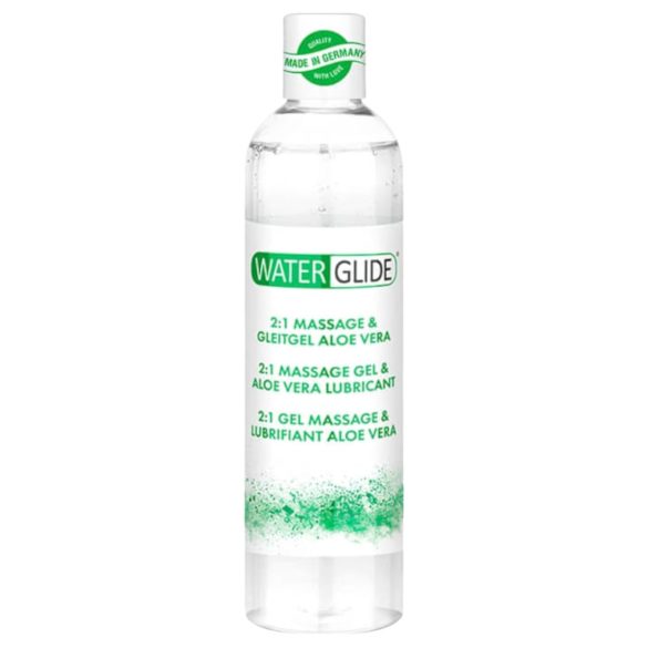 Waterglide 2in1 - Aloe vera glide- & massagegel (300 ml)