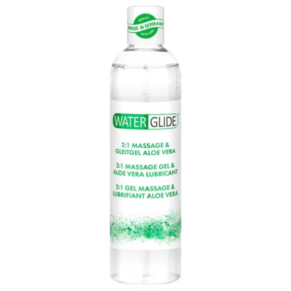 Waterglide - glidecreme og massagegel - aloe vera - 300ml