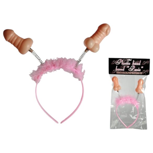 Pink-natur penis pandebånd