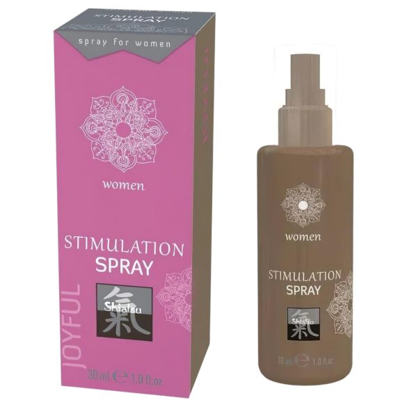 HOT Shiatsu Joyful - stimulerende spray til kvinder (30ml)